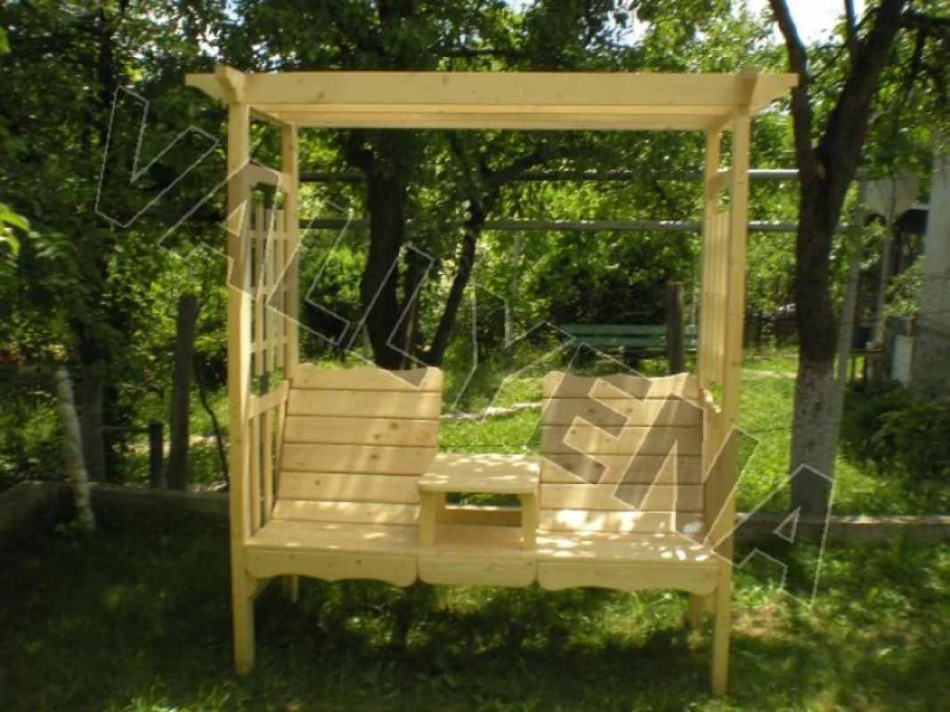 fotolii din lemn cu pergola (8)