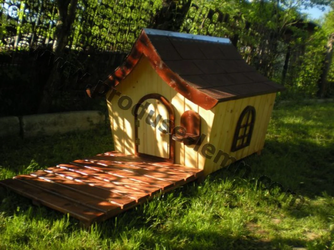 cusca cotet caine din lemn izolata (1)
